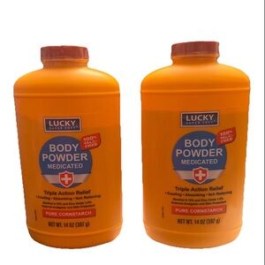 Medicated Body Powder - Orange